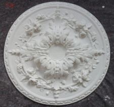 Stuckrosette, Stuck, Gipsstuck , nach altem Original,  Artikelnr. R06011