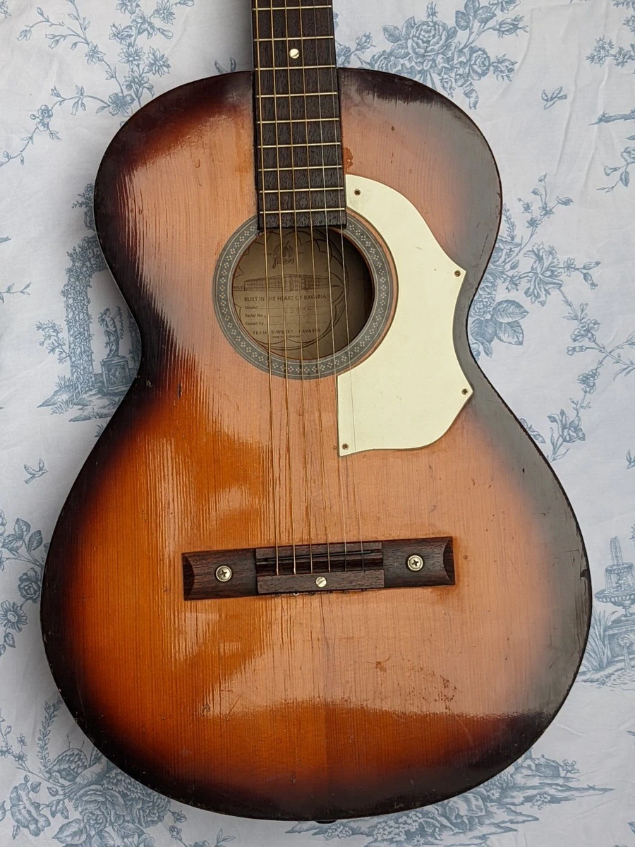 Framus 5 1 Amateur Vintage Parlor Guitar 1960s Made in West