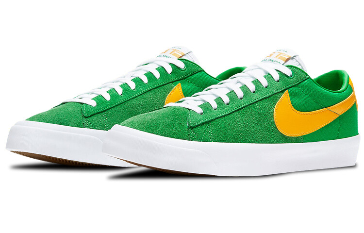 Size 9.5 - Nike Zoom Blazer Pro GT SB Low Lucky Green Gold