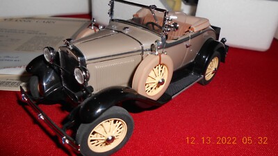 ダンバリーミント1931 Ford Model A Deluxe Coupe The Danbury Mint 1931 Ford Model A Deluxe Roadster Convertible 1
