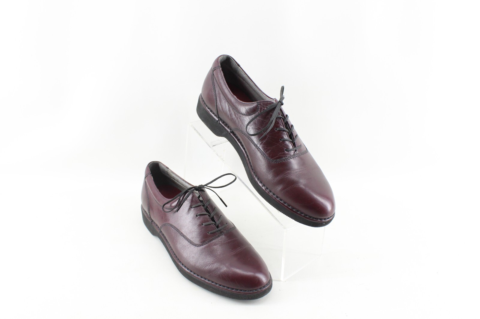 SAOLA Scarpe da uomo Rockport in pelle Dresssports suola Vibram 7 5 M bordeaux leggere