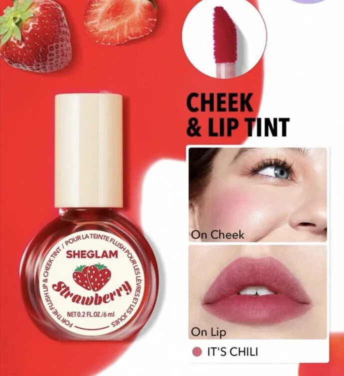 Sheglam For The Flush Lip Cheek Tint Set ITS CHILI + CHERRY PICKED