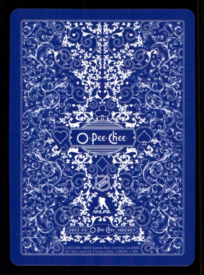 2022-23 O-Pee-Chee Playing Cards #7DIAMONDS Anze Kopitar - Image 2 of 2