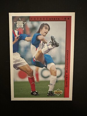 1994 Upper Deck World Cup Hotline Cards Future Stars Dmitry Radchenko
