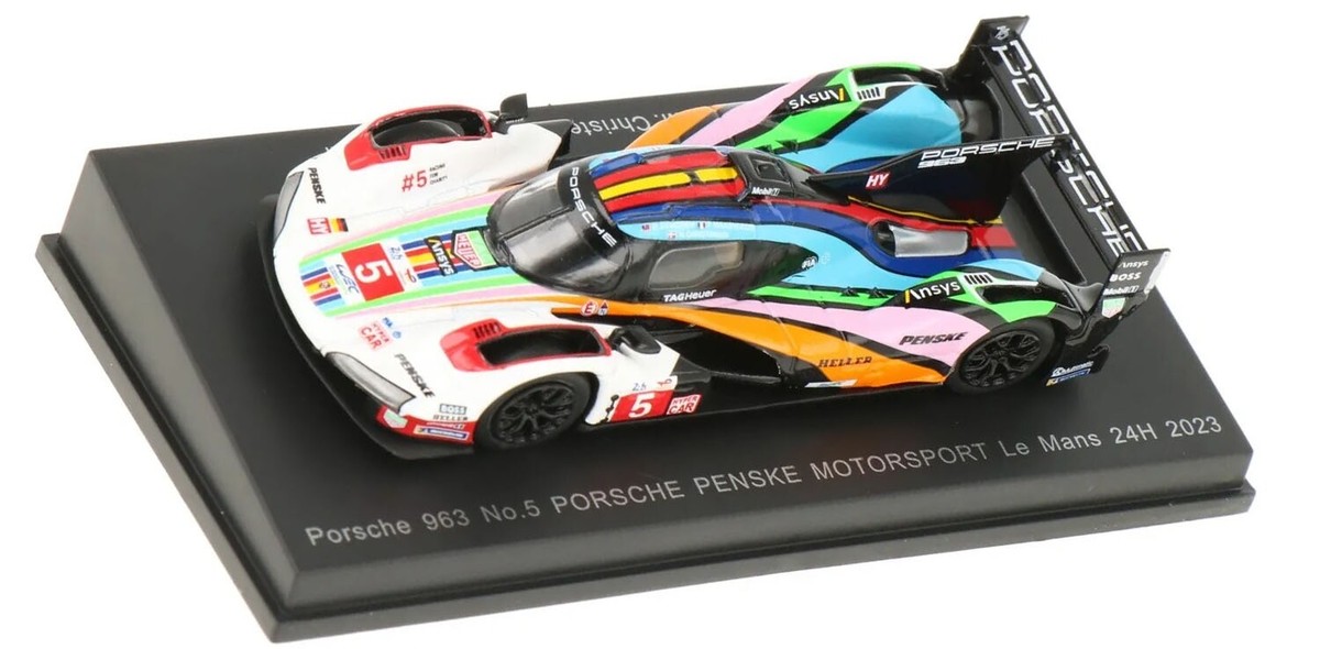 1 64 Spark Y300 Porsche 963 Penske Motorsport 24hrs Lemans 2023 #5