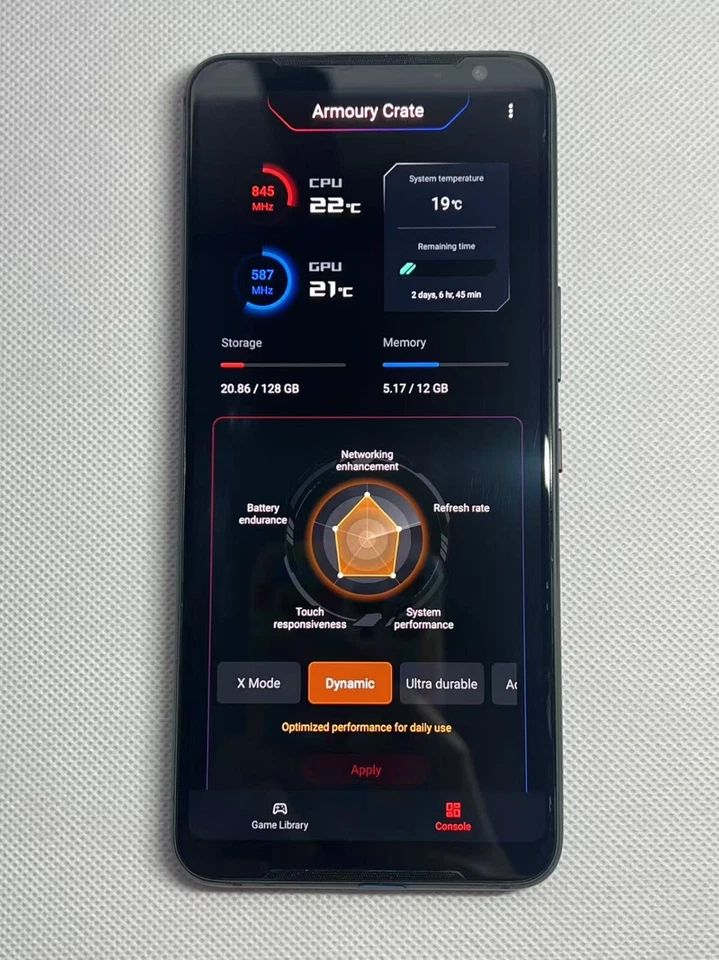 Asus ROG phone 3 black 12+128/256/512GB unlocked 5G sim free game phone - Image 3 of 4