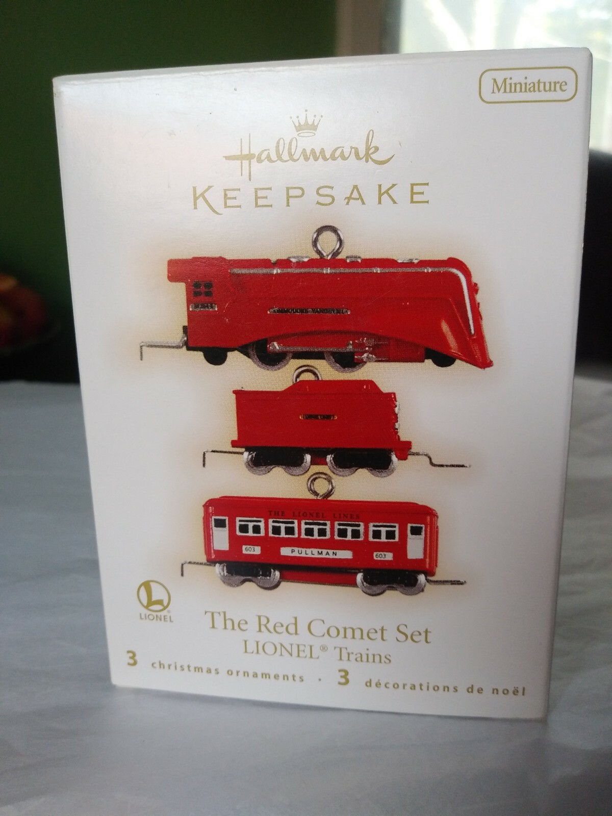 hallmark lionel train set