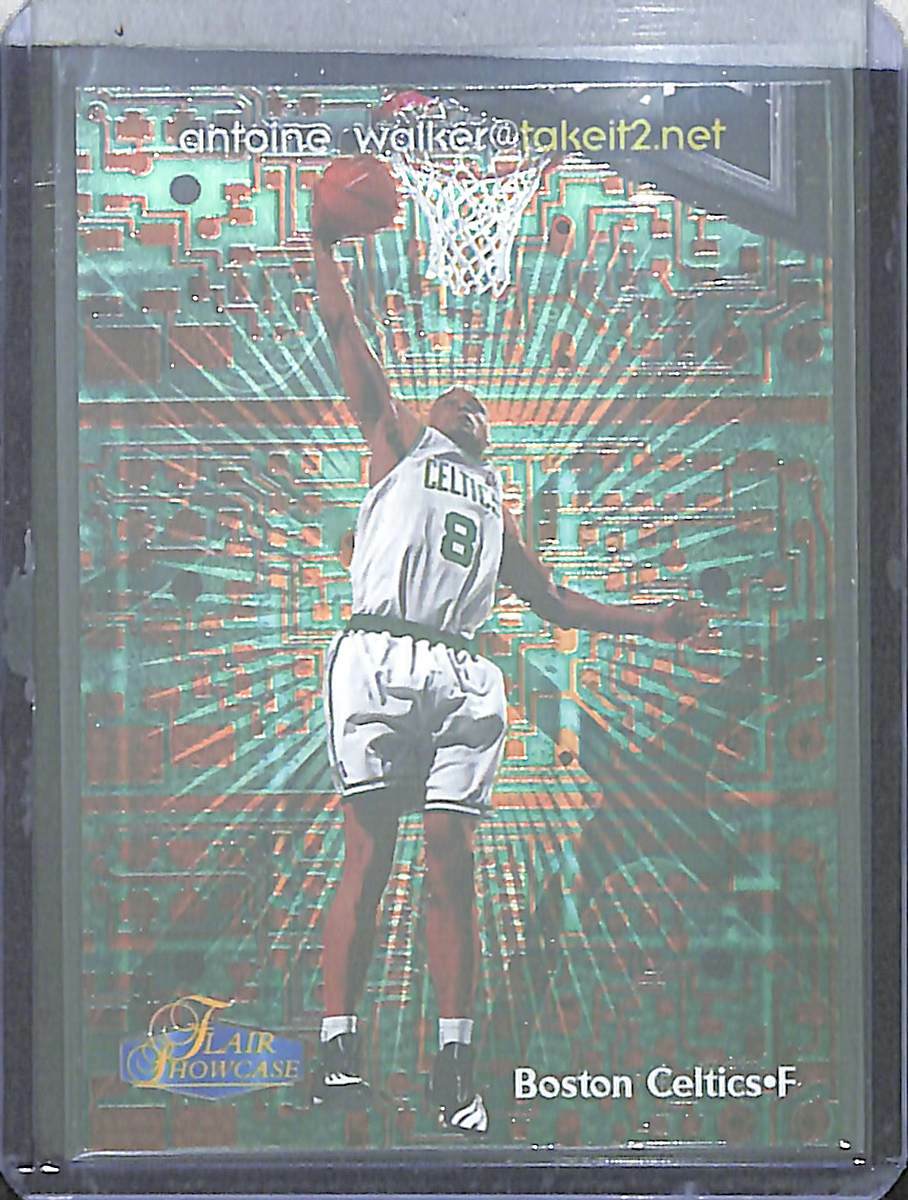 1998-99 Flair Showcase Takeit2.net #6 Antoine Walker No 279 of 1000