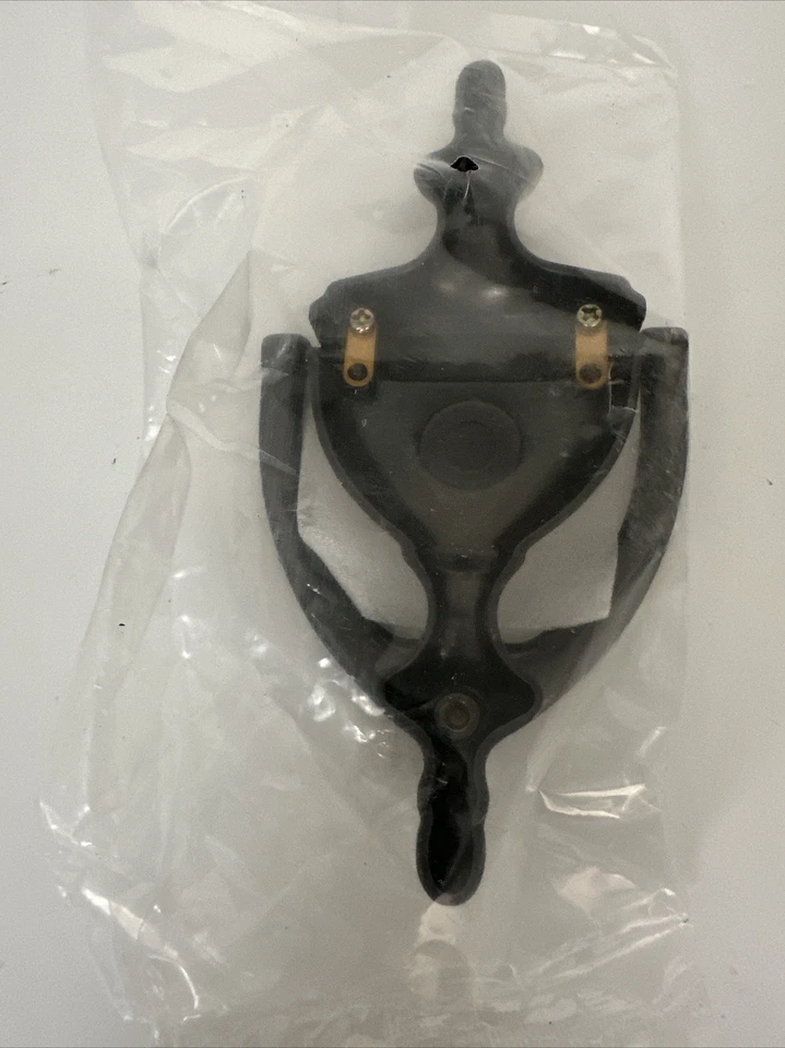 Ives 02-3125-609 6” x 3” llamador de puerta de latón macizo 265 - latón envejecido Foto 3 de 4