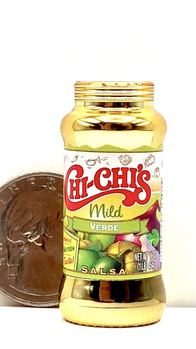 Frozen Moments Gold Chi-Chi's Mild Verde Salsa Zuru Mini Brands