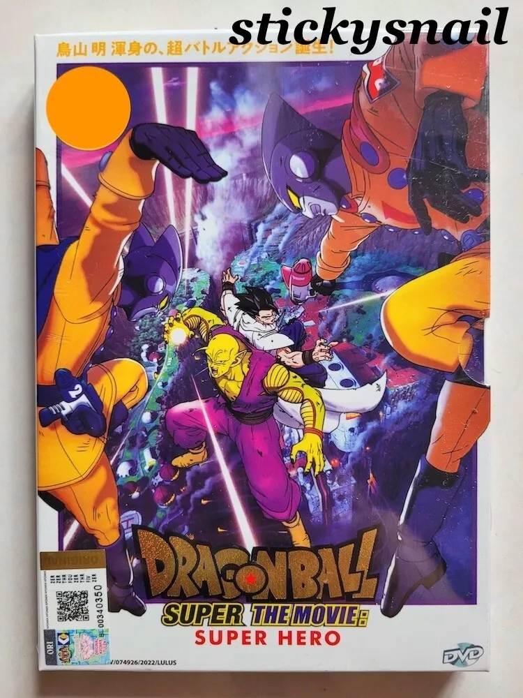 ENGLISH DUBBED Dragon Ball Super The Movie SUPER HERO DVD Free Shipping