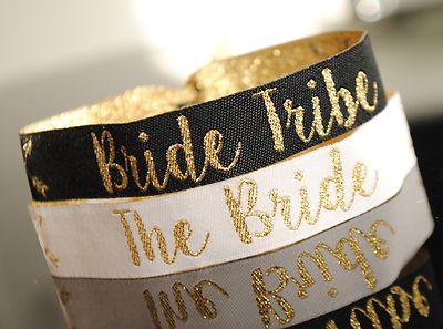 Bride Tribe Hen Do Hen Party Wristbands Bachelorette Party Bracelets  UK