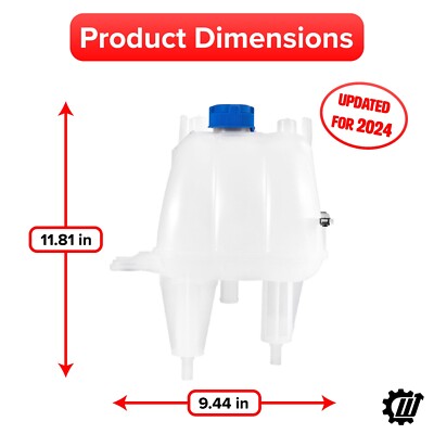 2014-2021 Dodge Ram ProMaster Coolant Recovery Reservoir Bottle