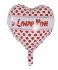 VALENTINES DAY HELIUM FOIL BALLOON RED I LOVE U HEART BALLOON ROMANTIC GIFT UK 