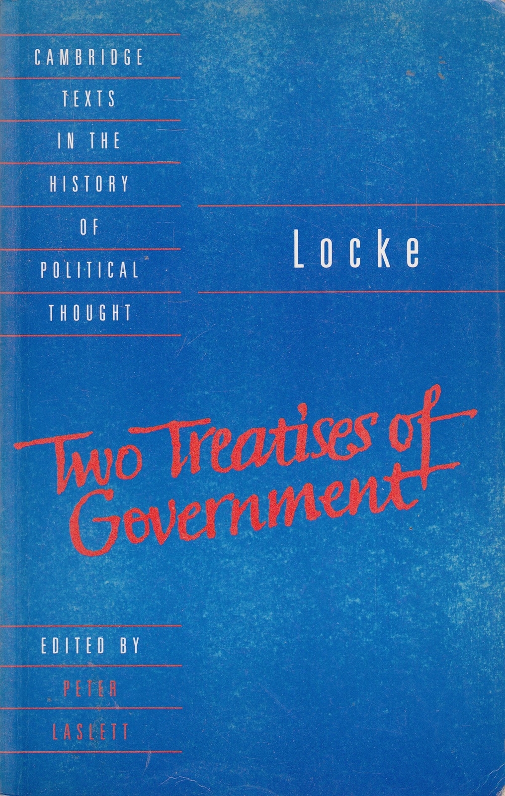 Locke: Two Treatises of Government Student edit... - John Locke - Acceptable ...