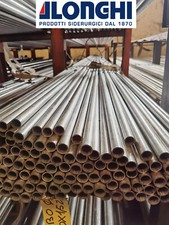 TUBO FERRO TONDO  ZINCATO BARRA DA  48,50,60 mm da  1 PEZZI DA 3 MT.