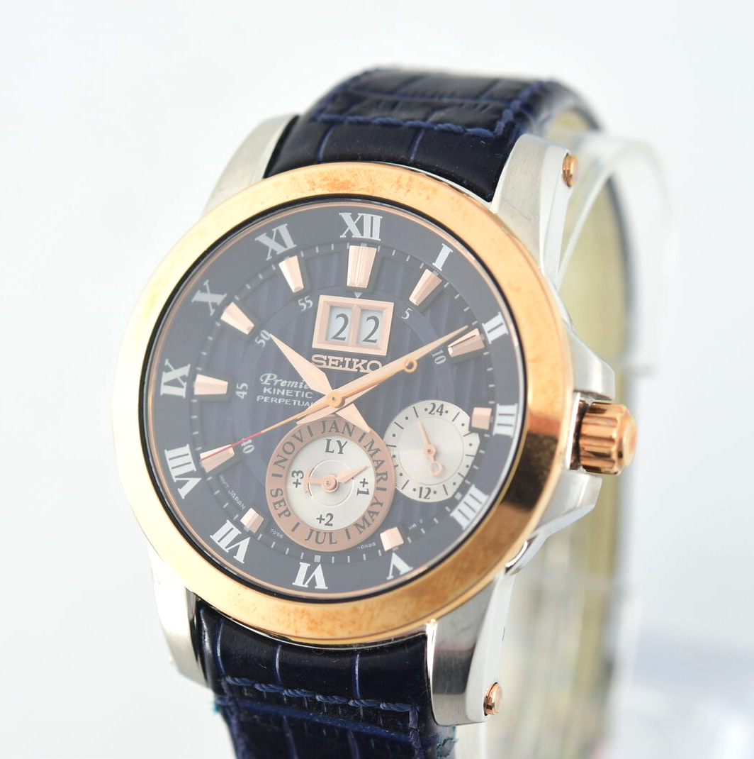 Perpetual Calendar Seiko Premier 7d56 Seiko Premier Kinetic