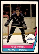 1977-78 O-Pee-Chee WHA Poul Popiel Houston Aeros #63 R46