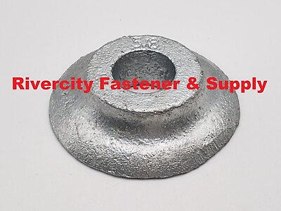#ad 5 8quot; Ogee Washers Class 30 Galvanized Gray Iron Steel Washer 5 8 Inch .625 $16.88