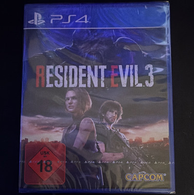 Capcom Resident Evil 3 PS4 PAL USK 18 2020 inkl. Resistance Multiplayer