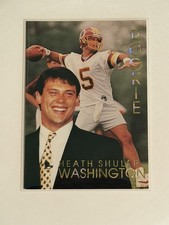 1994-95 Sports Stars USA Heath Shuler Rookie Card Washington / Tennessee Vols. rookie card picture