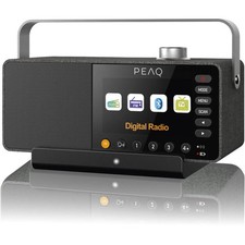 PEAQ PTS 100 DAB/TV-Lautsprecher mit Hörvers...