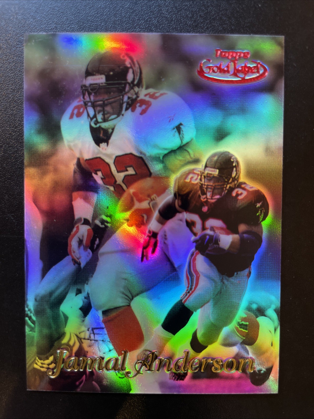 1999 Topps Gold Label #5 Jamal Anderson Class 2 Red /50