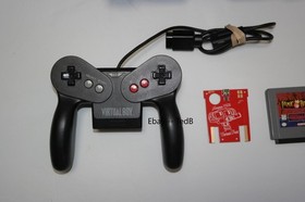 WORKING Nintendo Virtual Boy Console w/ Panic Bomber Game SOLDER FIXED!