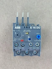 NEW ABB E16DU‑2.7 Electronic Overload Relay 0.8–2.7 A Class 10/20/30