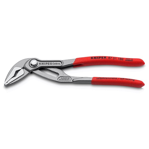 Knipex 87 51 180 Cobra Es Wasserpumpenzange Extra-Schlank Frontgreifzange-image
