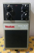 Vestax DDX Digital Delay sought-after vintage Japanese pedal 80's with original