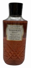 Bath Body Works Whiskey Toast Men 3-in-1 Hair Face Body Wash 10 oz New