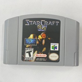 StarCraft 64 - Nintendo 64 (N64) Factory sealed Limited release