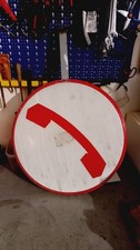 Insegna Bifacciale Telecom Anni 90