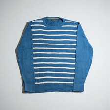 Vintage Nautica Striped Sweater Classic Nautical Preppy USA Style Size M