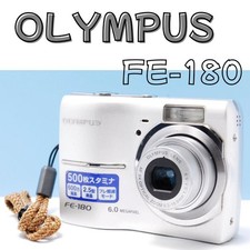 Popular model [Works well] OLYMPUS FE-180 that runs on AA batteries From JAPAN
