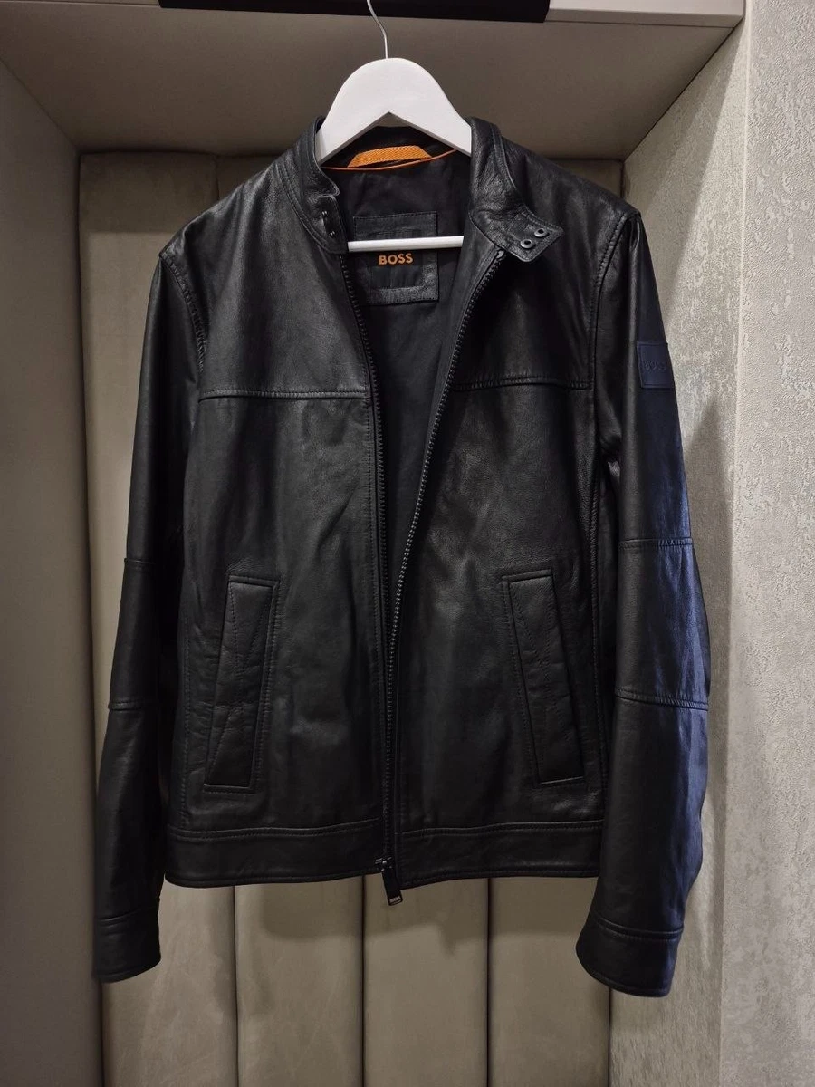 HUGO BOSS Leather Outer Shell Jackets for Men for Sale - Shop New