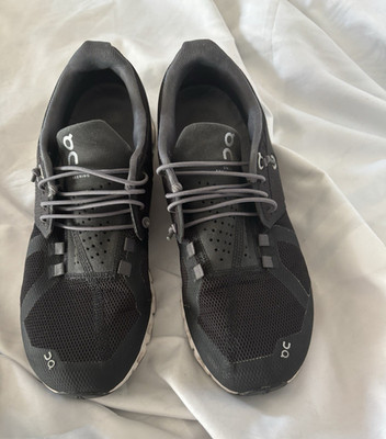 On Cloud Damen Laufschuhe Sneaker Mesh Schwarz/Grau/Weiß EU 40 UK 6,5