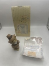 1994 Cherished Teddies JEDEDIAH-Giving Thanks for Friends Figurine 617091 Enesco
