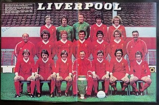 LIVERPOOL signed 1979 Squad Team Photo PETER ROBINSON BOB PAISLEY FAGAN DALGLISH