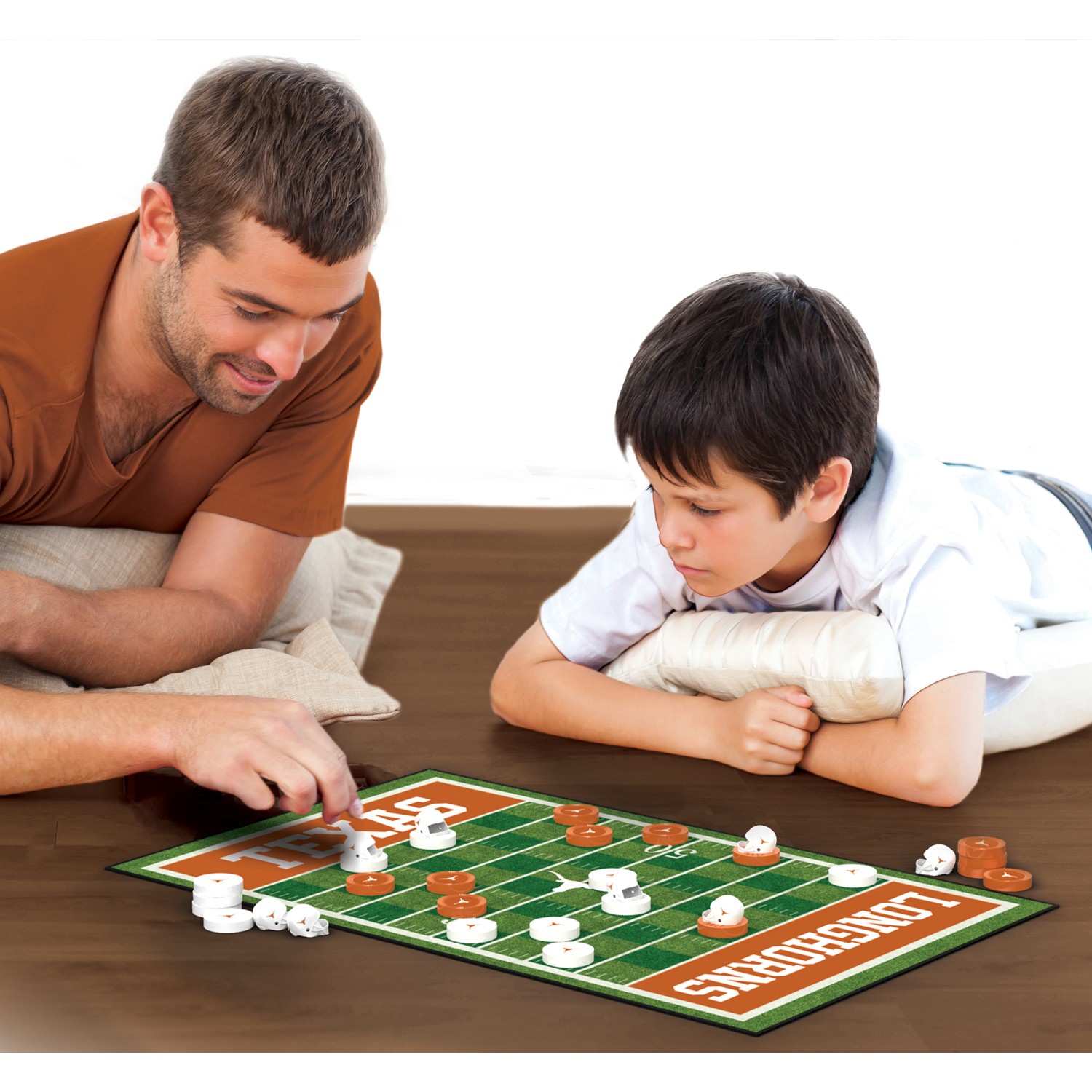 MasterPieces - Texas Longhorns - NCAA Checkers Board Game