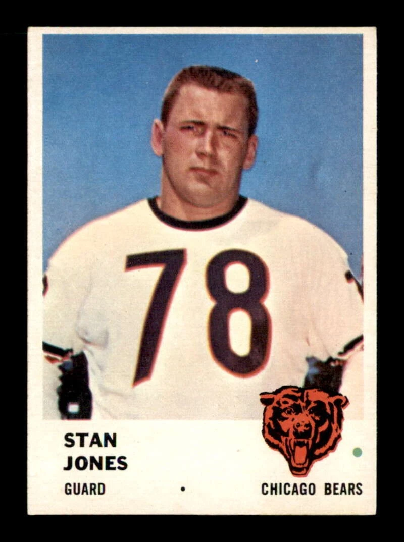1961 Fleer #6 Stan Jones   VG X3486407