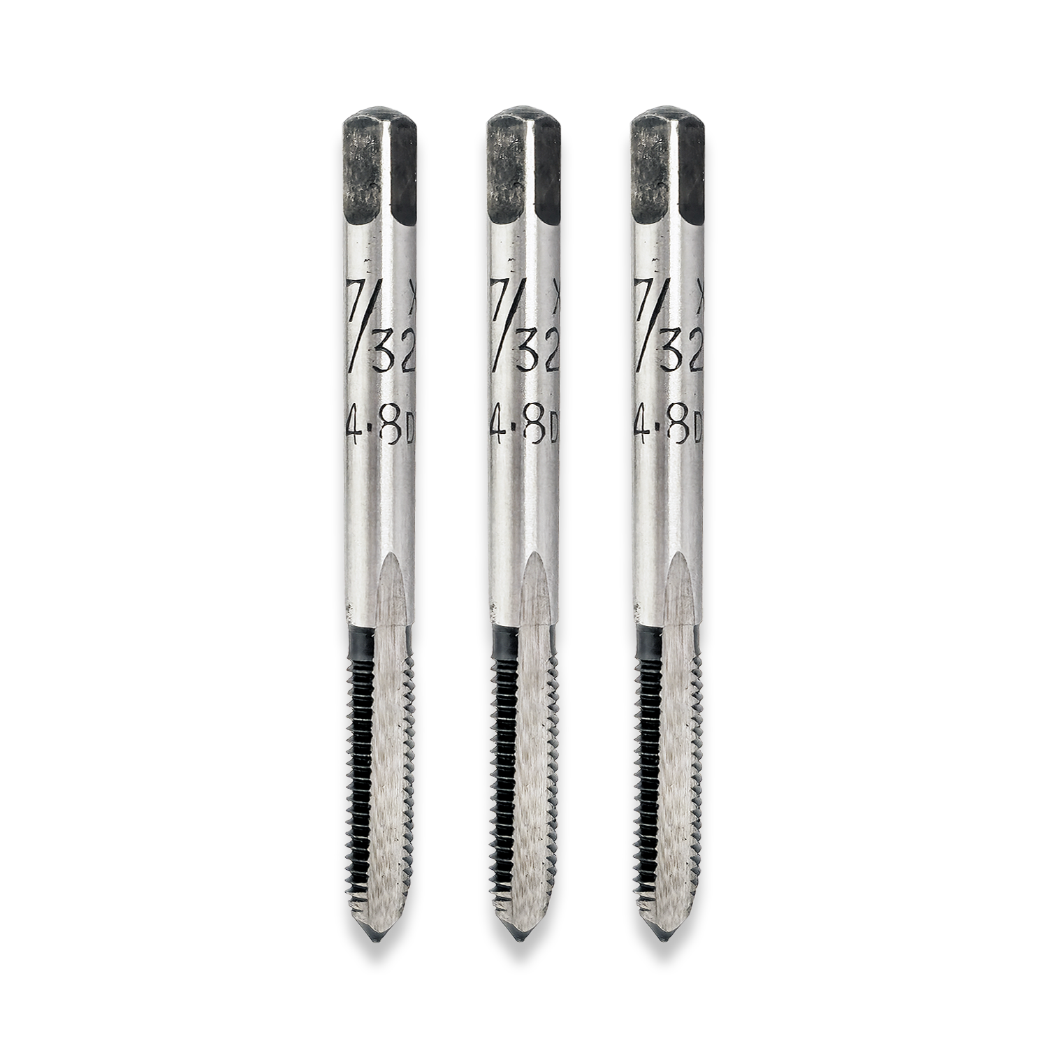 RDGTOOLS 7/32"" UNF TAPS / standard unf pitch MODEL ENGINEERING TOOLS 28 tpi