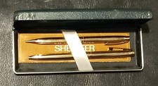 Sheaffer Gold Plated 50th Anniversary, Kugelschreiber und Bleistift Set in Box