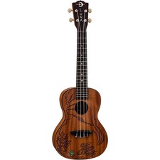 Luna Coral Solid Mahogany Concert Ukulele