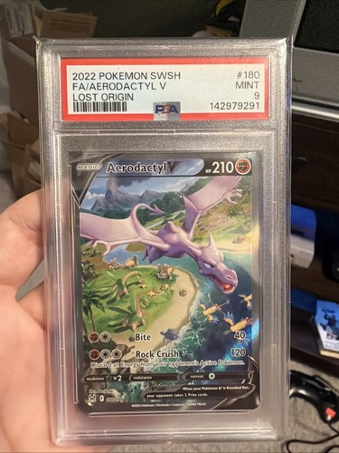 Aerodactyl V graded PSA 9 for sale on eBay