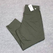 Nike Sportswear Club Pants Men's 36X28 Green Tech Utility Tapered Nylon