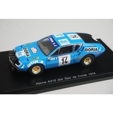 Spark Renault Alpine A310 N 14 3rd Topur De Corse 1976 J.-p.manzagol J.f.filippi 1:43 S5479