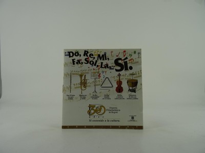 ORQUESTA FILARMONICA DE BOGOTA DO RE MI FA SOL LA SI (272) 5 Track Promo CD Albu