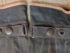 ladies riding gloves (equestrian) brown size 8 (snug)